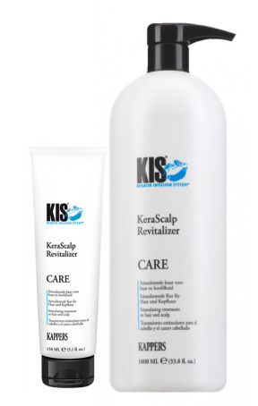 Kis (Кис) Кератиновый увлажняющий кондиционер, стимулирующий рост волос (KeraScalp Revitalizer), 150/1000 мл.
