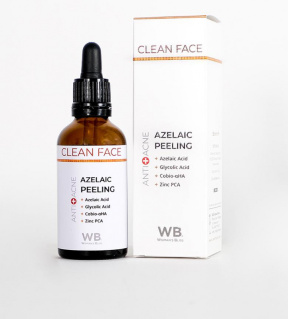 Woman's Bliss (Вуманз Блисс) Пилинг азелаиновый анти-акне (Clean Face), 50 мл.