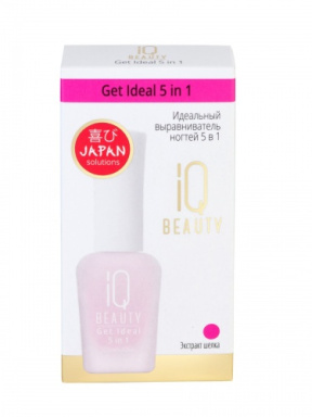 IQ Beauty (Ай Кью Бьюти) Идеальный выравниватель ногтей 5 в 1 (Get Ideal 5 in 1), 12,5 мл.