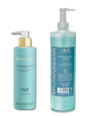 Bruno Vassari (Бруно Вассари) Освежающий тоник для деликатной кожи (Skin Comfort | Refreshing Toner), 250/500 мл