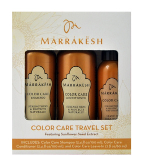 Marrakesh (Марракеш) Набор женский тревел для окрашенных волос (Color Care Travel Set), 2*90 мл., 1*30 мл.