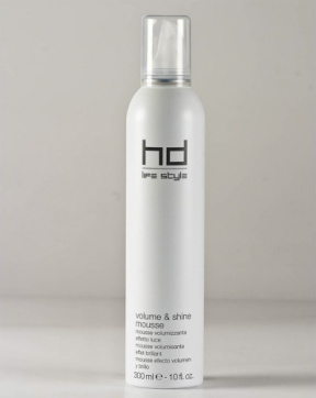 Farmavita (Фармавита) Мусс для придания объема и блеска сильной фиксации (HD Life Style, Volume and shine mousse), 300 мл