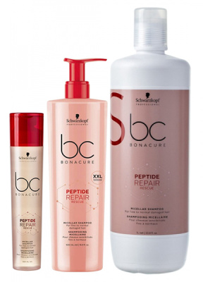 Schwarzkopf (Шварцкопф) Мицеллярный Шампунь (BC Peptide Repair Rescue), 250/500/1000 мл.
