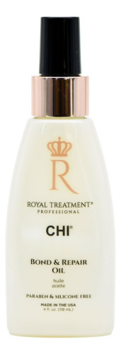 CHI Масло для волос Королевский уход BOND & REPAIR, 4oz./118мл.