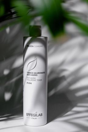EffegiLab (ЭффеджиЛаб) Антивозрастной гиалуроновый тоник Tonico Ialluronato Anti-Aging Puriattivi, 400 мл