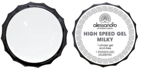 Alessandro (Алессандро) Гель для моделирования ногтей (молочный) (High Speed Gel Milky), 15 г.