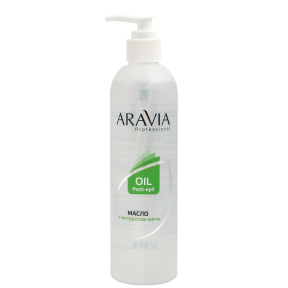 Aravia (Аравия) Масло после депиляции с экстрактом мяты (Oil), 300 мл.