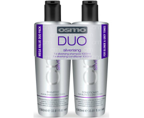 Osmo (Осмо) Набор «Серебристое мерцание» (Шампунь 1л + Кондиционер 1л) (Colour Mission | Silverising Set)