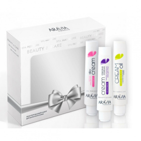Aravia (Аравия) Набор косметический "Бархатный уход", 3х100 мл.