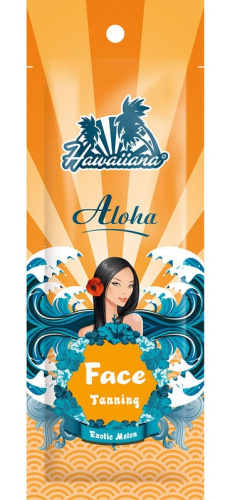Hawaiiana (Гаваяна) Крем для загара лица, шеи и зоны декольте (Face Tanning Exotic Melon), 5 мл.