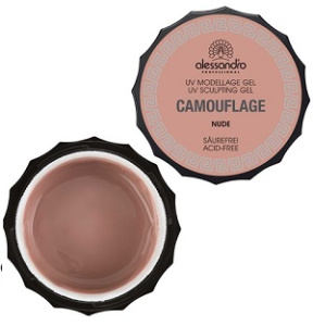 Alessandro (Алессандро) Камуфлирующий гель темно-бежевый (Camouflage Gel Soft Nude), 15 г.