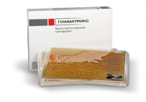 HYAMATRIX (Гиаматрикс) Биопластический материал "Биокожа" (Bioplastic material "Bioskin"), 4 пластины 10x15 см