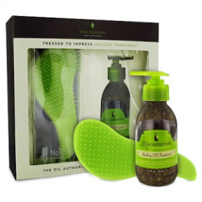 Macadamia Natural Oil (Макадамия) Набор Расческа + Уход New, 2 предмета  