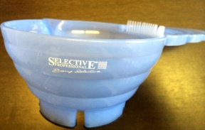 Selective (Селектив) Миска для краски синяя (с резиновыми вставками) Selective Professional, 1 шт.