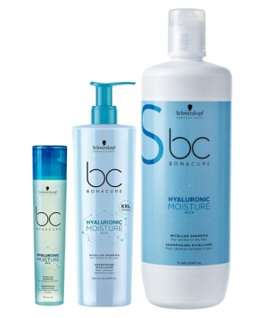 Schwarzkopf (Шварцкопф) Мицеллярный шампунь (BC Hyaluronic Moisture Kick), 250/500/1000 мл.