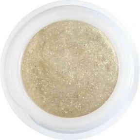Alessandro (Алессандро) Защитный гель -финиш (перламутрово-золотой) (Glitter Gel Cyber Gold), 15 г.