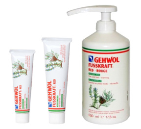 Gehwol (Геволь) Красный бальзам для нормальной кожи (Фусскрафт | Fusskraft rot), 75/125/500 мл.