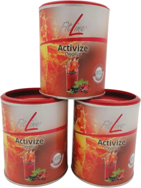 FitLine ( ФитЛайн) Активайз Оксиплюс в банке FitLine 3 x Activize Oxyplus набор 3Х175 гр