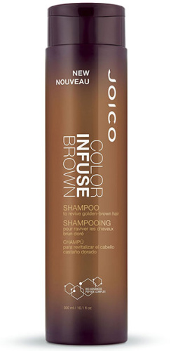 Joico (Джойко) Шампунь тонирующий для поддержания коричневых оттенков (Color infuse brown shampoo), 300 мл.