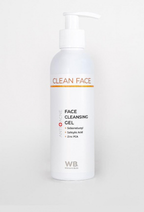 Woman's Bliss (Вуманз Блисс) Гель очищающий анти-акне (Clean Face), 200 мл.