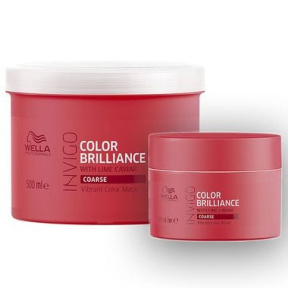 Wella (Велла) Маска-уход для защиты цвета окрашенных жестких волос (Invigo Color Brilliance), 150/500 мл. 