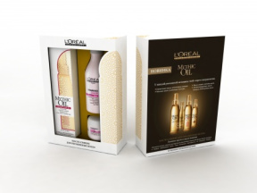 Loreal (Лореаль) Набор Митик Ойл Дисциплинирующее масло для непослушных волос и Шампунь Абсолют Селлюлар (Mythic Oil), 200 мл