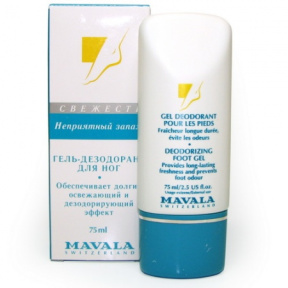 Mavala (Мавала) Гель-дезодорант для ног (Deodorizing Foot Gel), 75 мл