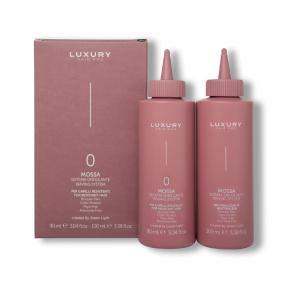 Green Light (Грин Лайт) №0 Лосьон для завивки+нейтрализатор для сильных и устойчивых волос, Биозавивка Мосса (Mossa Waving System Hair N.0), 90+100 мл