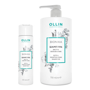 Ollin (Олин) Шампунь для волос «Экстра увлажнение» (Bionika), 250/750 мл.