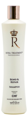 CHI  Шампунь Королевский уход BOND & REPAIR, 355ml/946ml