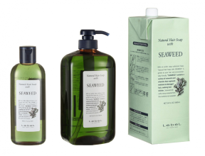 Lebel (Лейбл) Шампунь для волос Морские водоросли (Натуральная серия | Seaweed), 240/1000/1600 мл.