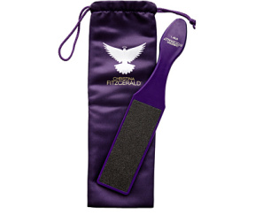 Christina Fitzgerald (Кристина Фитцжеральд) Пилка для шлифовки стоп в атласном чехле (Heavy Duty 2 Step Foot Paddle), 1 шт.