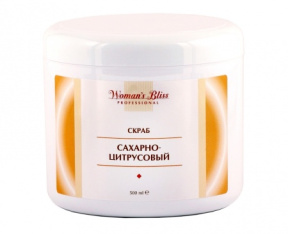 Woman's Bliss (Вуманз Блисс) Сахарно-Цитрусовый скраб для тела (Citrus Therapy), 300 мл