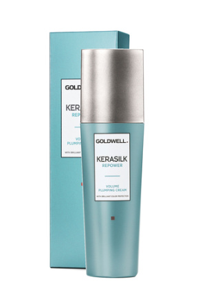 Goldwell (Голдвелл) Легкий термозащитный крем для объема (Kerasilk Repower), 75 мл.
