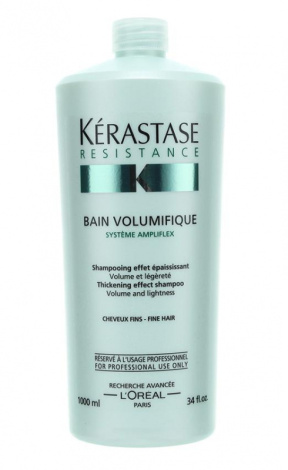 Kerastase (Керастаз) Уплотняющий Шампунь-Ванна Резистанс Волюмифик (Kerastase Resistanse Volumifique), 1000 мл