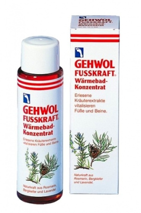 Gehwol (Геволь) Согревающая ванна Перец (Фусскрафт | Fusskraft warmebad), 150 мл.