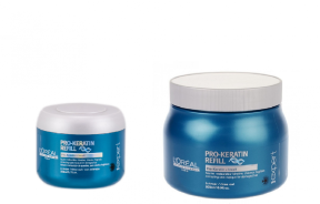 Loreal (Лореаль) Про-Кератин Рефил Маска (Pro-Keratin Refill Mask), 200/500 мл.