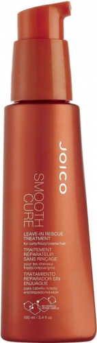 Joico (Джойко) Уход несмываемый разглаживающий  для кудрявых/пушащихся/жестких волос (Smooth Cure Leave-in Rescue Treatment), 100 мл.