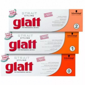 Schwarzkopf (Шварцкопф) Средство для перманентного выпрямления волос 0, 1, 2 (Strait Styling Glatt), 80+40+40 мл.
