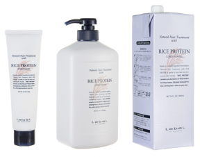 Lebel (Лейбл) Восстанавливающая маска Рисовый протеин (Натуральная серия | Rice protein), 140/980/1600 мл.