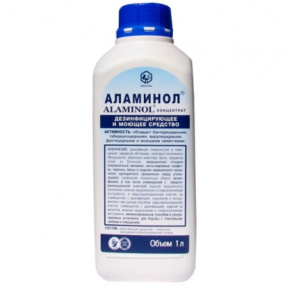 TannyMax (ТанниМакс) Cредство для дезинфекции стекол солярия Аламинол, 1 л.