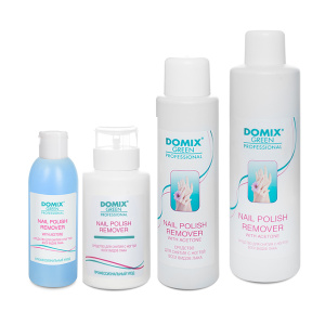 Domix Green (Домикс Грин) Средство для снятия всех видов лака с ацетоном (Nail polish remover with aceton), 200/255/500/1000 мл. 