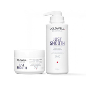 Goldwell (Голдвелл) 60-SEK маска для непослушных и пушащихся волос (Dualsenses Just Smooth), 200/500 мл.