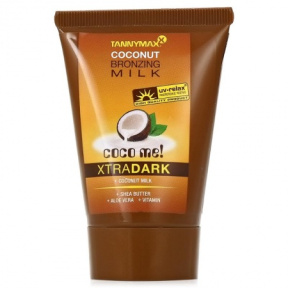 TannyMax (ТанниМакс) Молочко для загара с бронзатором (Xtra Dark Coconut Milk), 50 мл