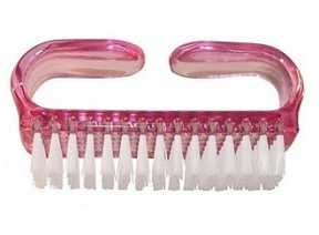 Alessandro (Алессандро) Щетка для ногтей (Staubbürste Pink Mini), 1 шт.