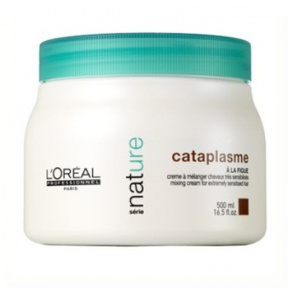 Loreal БИО ВОССТАНОВЛЕНИЕ КОМПРЕСС-КРЕМ ДЛЯ ЧУВСТВИТЕЛЬНЫХ ВОЛОС С ИНЖИРОМ NATURE CATAPLASME NEW, 500 мл.