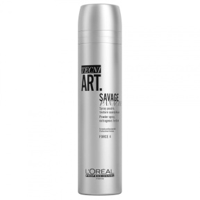 Loreal (Лореаль) Сухой спрей с пудровой текстурой (Tecni Art Savage Panache Pure), 250 мл.