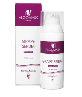 Algomask (Альгомаск) Виноградная сыворотка для лица c эффектом Ботокса (Grape serum with Botox effect), 50 мл.
