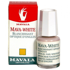 Mavala (Мавала) Оптическое отбеливающее средство для ногтей Мава-Уайт (Mava-White), 5 мл