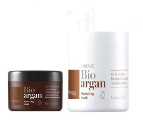 Lakme (Лакме) Аргановая увлажняющая маска (Bio-Argan Hydrating Mask), 250/1000 мл.